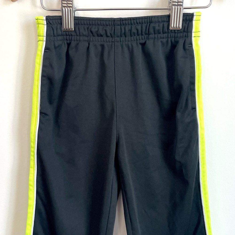 4/$20💥NEW Unisex Track Pants, Lime Green Side Stripes, Pull-On, Breathable